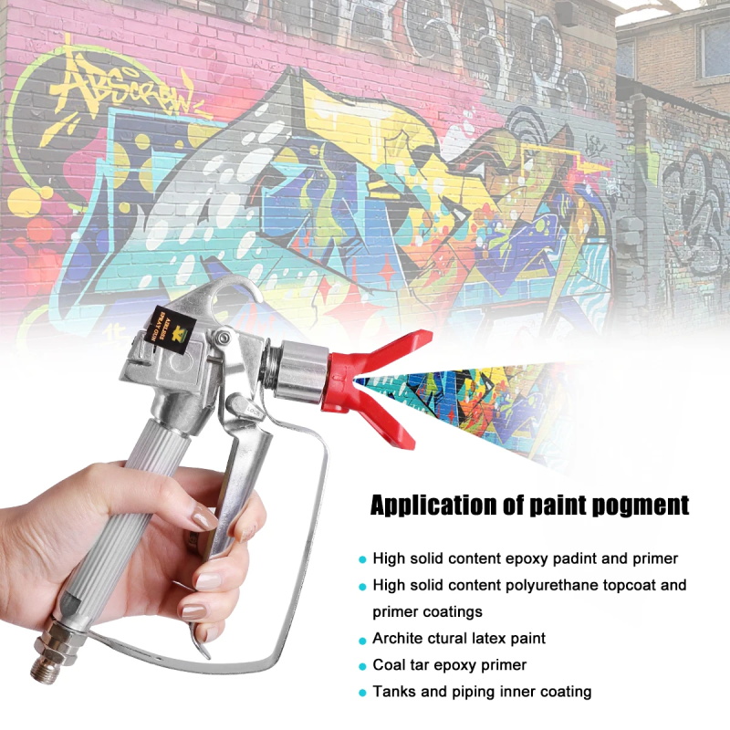 Airless paint gun